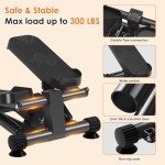 SogesHome Mini Stepper with Resistance Bands & Monitor