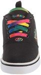 Rainbow Black Heelys Roller Shoes for Girls