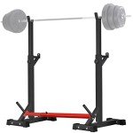 Adjustable Squat Rack Stand for Home Gym