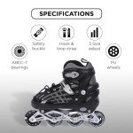 Endless EL1025 Adjustable Inline Skates for Kids