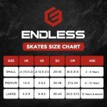 Endless EL1025 Adjustable Inline Skates for Kids