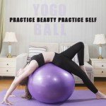 SJMR 65cm Anti-Burst Fitness Ball for Yoga & Pilates