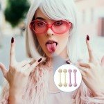 32PCS Glow-in-the-Dark Tongue Bars Set