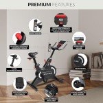 Sport24 Smart Exercise Spinning Bike with 8kg Flywheel