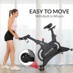 Sport24 Smart Exercise Spinning Bike with 8kg Flywheel