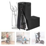 Waterproof Elliptical and Treadmill Cover, Black