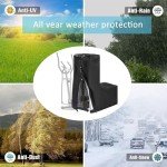 Waterproof Elliptical and Treadmill Cover, Black