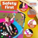 Happin 55” Safe Toddler Trampoline for Kids