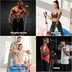 Heavy Resistance Bands Set for Muscle Training