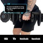 Adjustable Dumbbells Set 24kg/40kg for Home Use