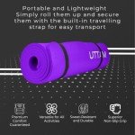 ZANGCO Extra Thick Multi-Purpose Yoga Mat - Purple