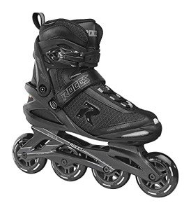 Roces ICON Inline Skates for Men - Black/Charcoal
