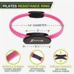 ProsourceFit Pink Fitness Ring for Adults