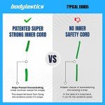 Bodylastics 7-Piece Resistance Band Set for Workouts