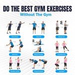 Bodylastics 7-Piece Resistance Band Set for Workouts