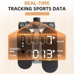 CITYSPORTS Mini Stepper with Resistance Bands & LCD Monitor