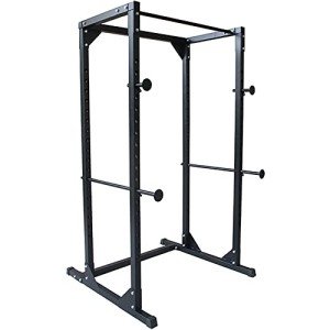 BodyTrain Adjustable Power Rack with Pull-Up Bar