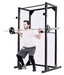 BodyTrain Adjustable Power Rack with Pull-Up Bar