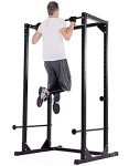 BodyTrain Adjustable Power Rack with Pull-Up Bar