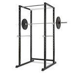 BodyTrain Adjustable Power Rack with Pull-Up Bar