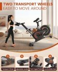 PASYOU Indoor Exercise Bike with LCD Display
