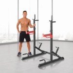 VEVOR Multi-Functional Squat Stand and Barbell Rack