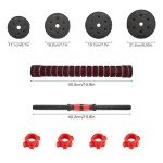 Adjustable Dumbbell Set for Home Fitness Training