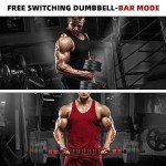 Adjustable Dumbbell Set for Home Fitness Training