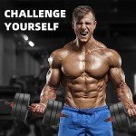 Adjustable Dumbbell Set for Home Fitness Training