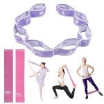 Adjustable Multi-Loop Stretching Strap for Fitness