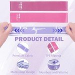 Adjustable Multi-Loop Stretching Strap for Fitness