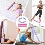 Adjustable Multi-Loop Stretching Strap for Fitness