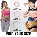 Weighted Hula Hoop with Massage and Counter