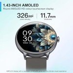 Smart Fitness Watch with AMOLED Display and Tracker