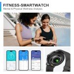 Smart Fitness Watch with AMOLED Display and Tracker