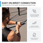 Smart Fitness Watch with AMOLED Display and Tracker