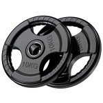 PhysKcal 10kg Olympic Weight Plates with Grips