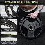 PhysKcal 10kg Olympic Weight Plates with Grips