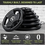 PhysKcal 10kg Olympic Weight Plates with Grips