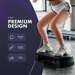 KAYMAN Adjustable Exercise Step for Home Workouts