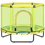 Kids Safe Trampoline with Enclosure - 4.6FT