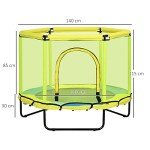 Kids Safe Trampoline with Enclosure - 4.6FT