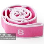 Abeillo Elastic Yoga Stretching Strap with Loops