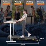 3-in-1 Incline Walking Pad Treadmill for Home