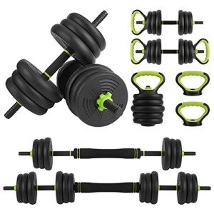 Adjustable 4-in-1 Dumbbell Set - 88LBS
