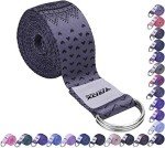 RDX 8ft Adjustable Yoga Strap with D-Ring