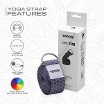 RDX 8ft Adjustable Yoga Strap with D-Ring