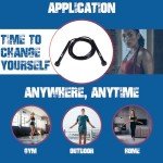 Adjustable Tangle-Free Jump Rope for All Ages