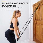 Adjustable Pilates Bar Kit with Resistance Bands