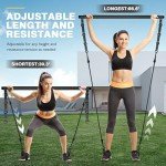 Adjustable Pilates Bar Kit with Resistance Bands